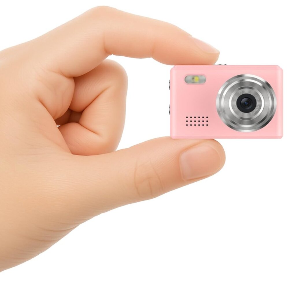 P953 NANOCUBE Mini 4K Digital Camera & Video Recorder with HD Display Screen